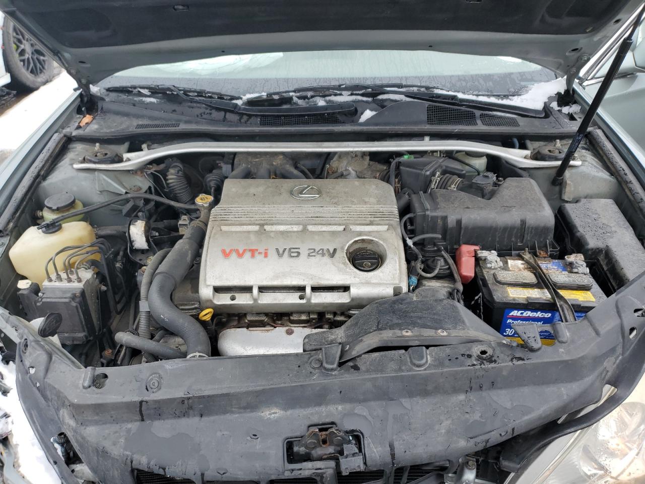 2003 Lexus ES VIN JTHBF30G230112825 Copart auction photo, front end / undercarriage damage thumbnail 11