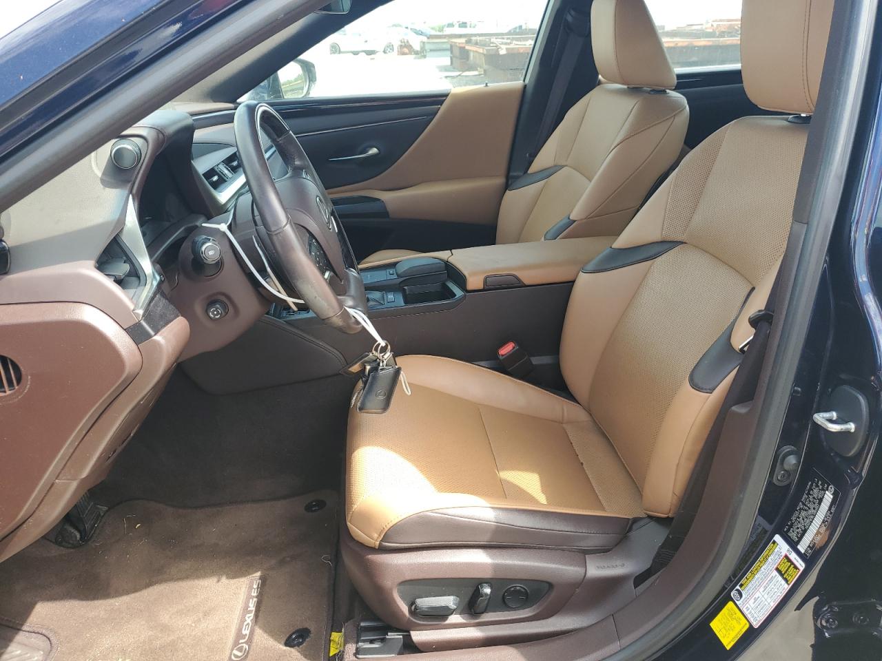 2020 Lexus ES VIN 58ADZ1B18LU065053 Copart auction photo, water/flood damage thumbnail 7