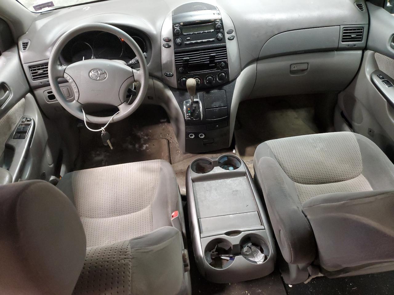 2007 Toyota Sienna VIN 5TDZK23C67S025141 Copart auction photo, front end damage thumbnail 8
