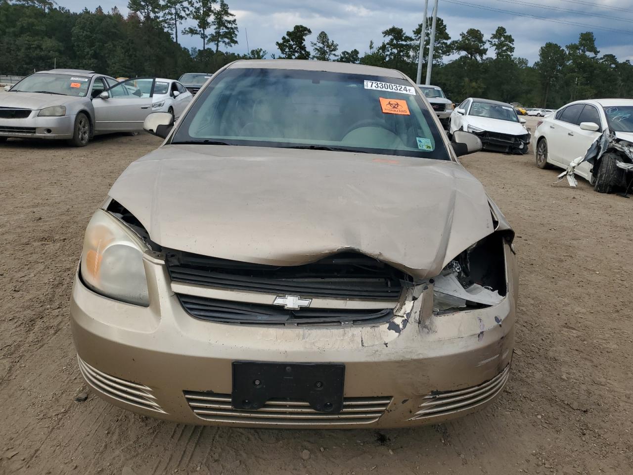 2007 Chevrolet Cobalt VIN 1G1AL55F977122355 Copart auction photo, front end damage thumbnail 5