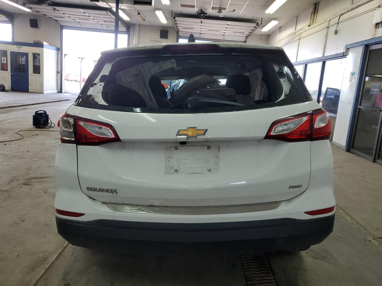 2021 Chevrolet Equinox VIN 3GNAXSEV3MS123345 Copart auction photo, all over damage thumbnail 6