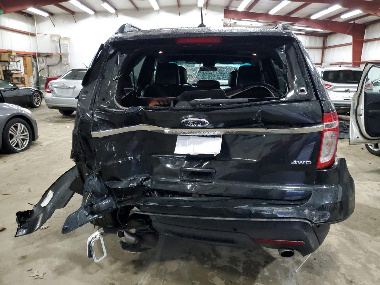2015 Ford Explorer VIN 1FM5K8F82FGB86924 Copart auction photo, rear end / front end damage thumbnail 6