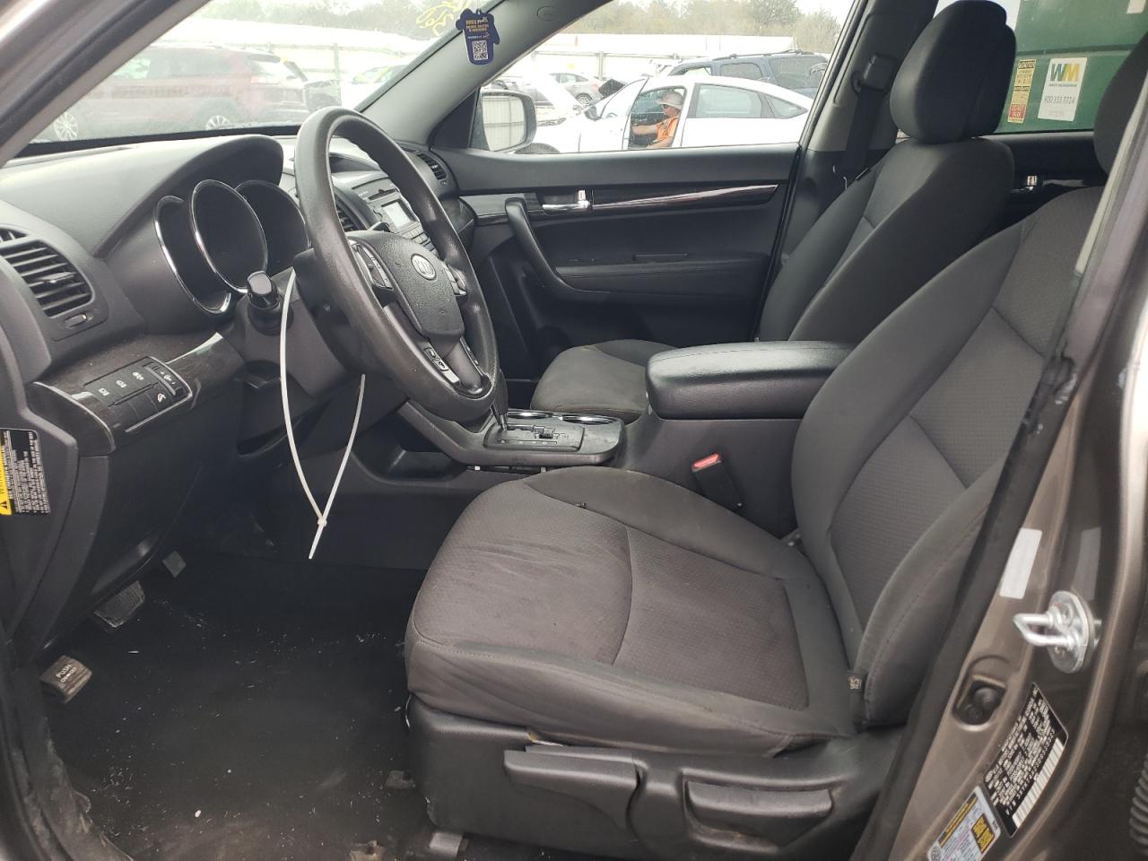 2013 KIA Sorento VIN 5XYKT4A23DG338323 Copart auction photo, front end damage thumbnail 7