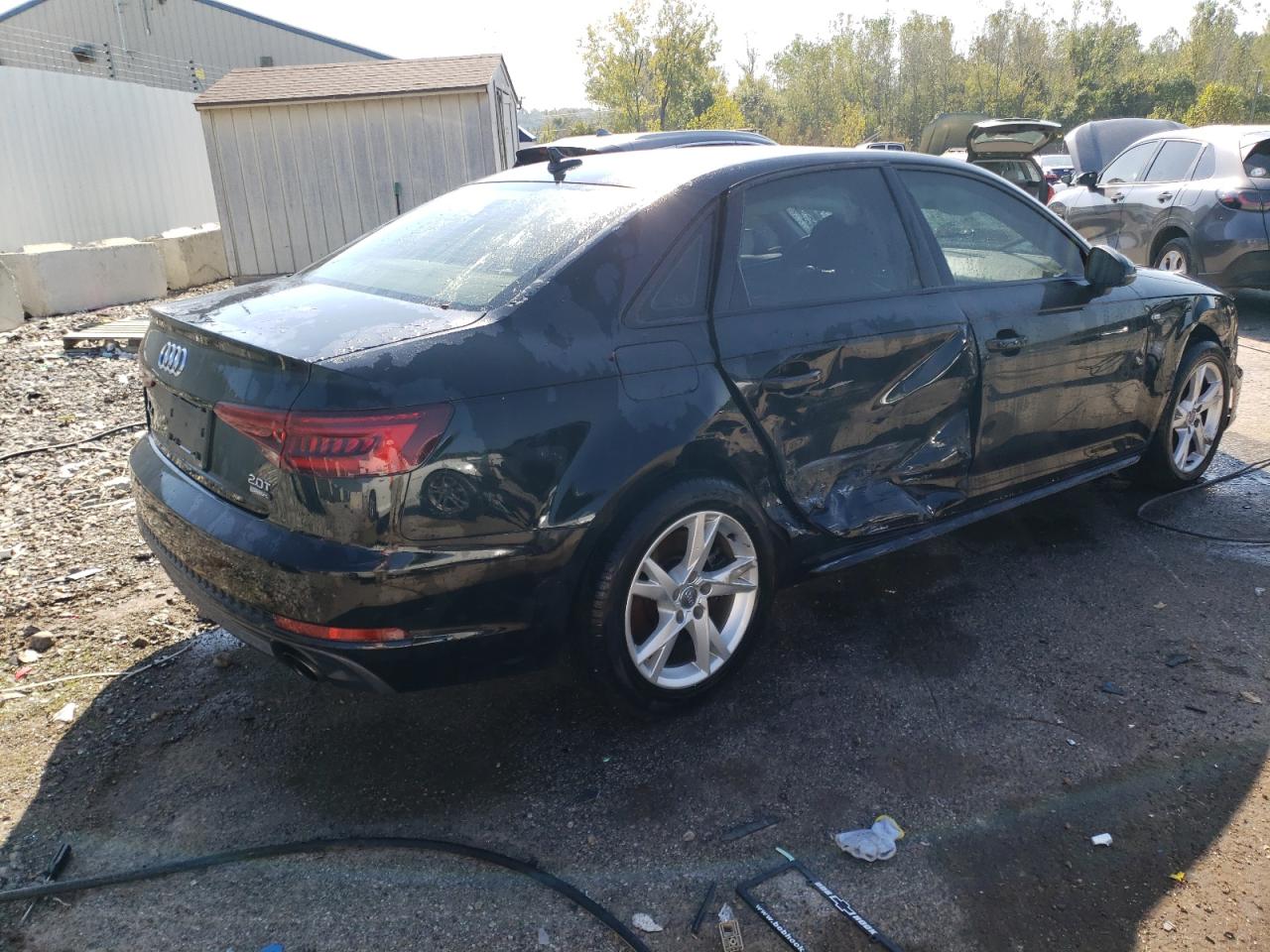 2018 Audi A4 VIN WAUDNAF49JA119435 Copart auction photo, side damage thumbnail 3