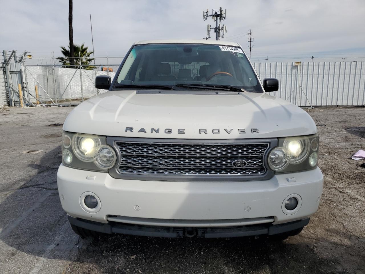 2007 Land Rover Range Rover VIN SALMF15487A242484 Copart auction photo, top/roof / minor dent/scratches damage thumbnail 5