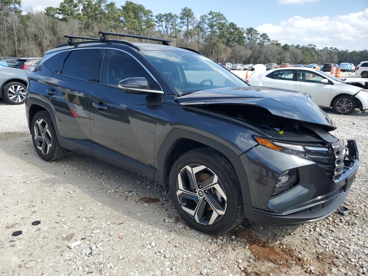 2023 Hyundai Tucson VIN 5NMJECAE9PH162611 Copart auction photo, front end damage thumbnail 4