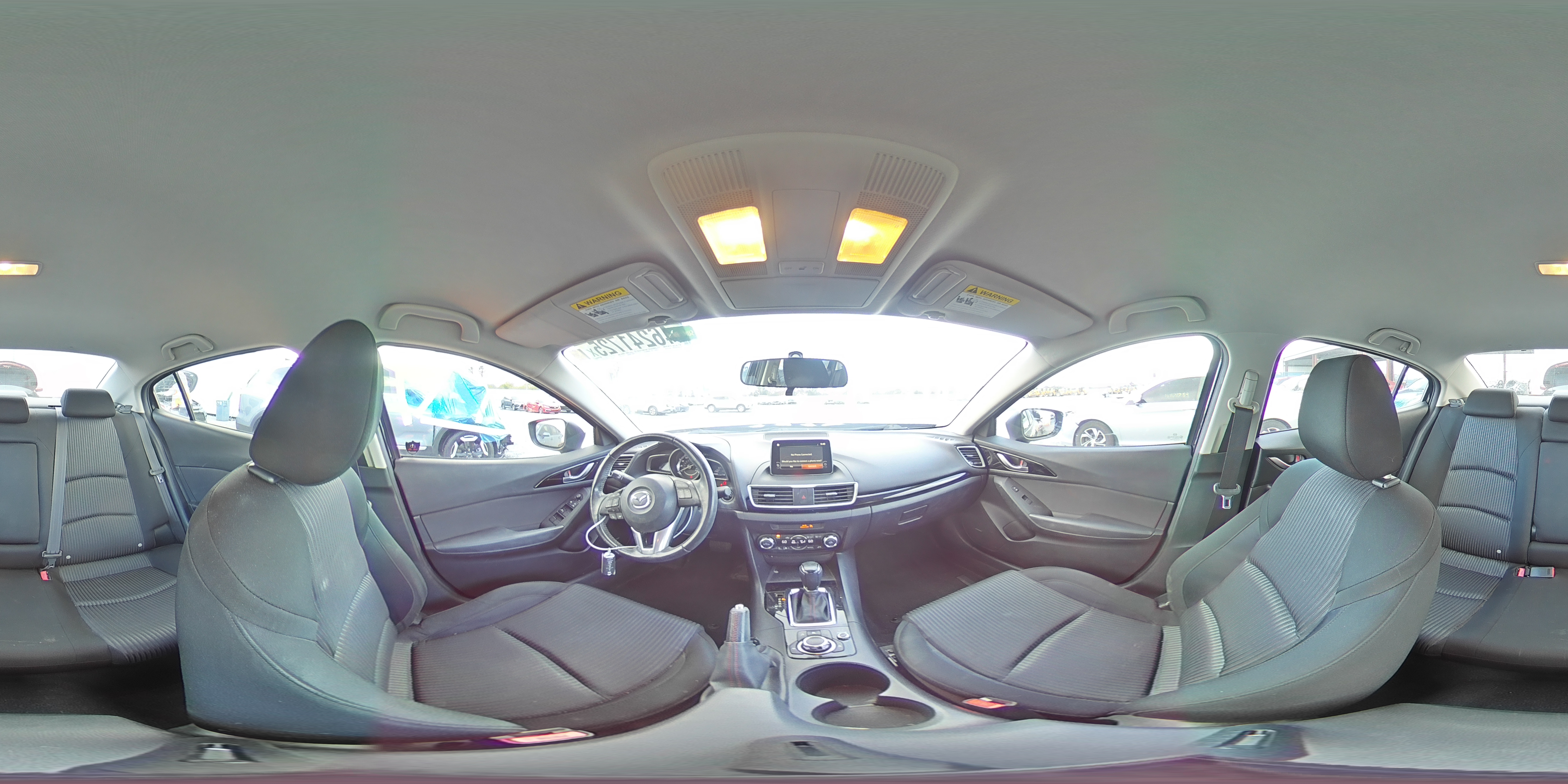2014 Mazda 3 VIN JM1BM1V7XE1217372 Copart auction photo, front end damage thumbnail 14