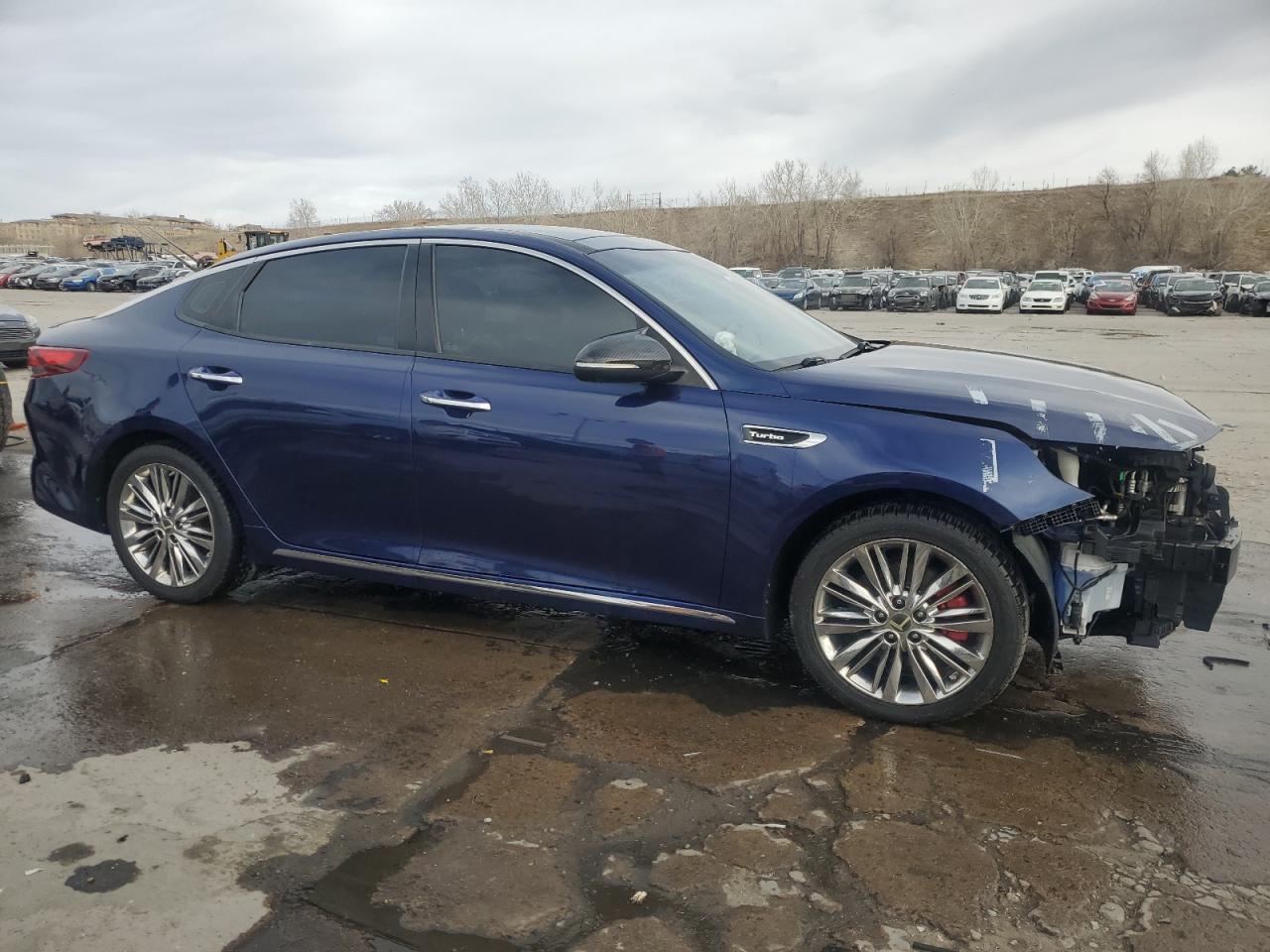 2017 KIA Optima VIN 5XXGV4L26HG131934 Copart auction photo, front end damage thumbnail 4