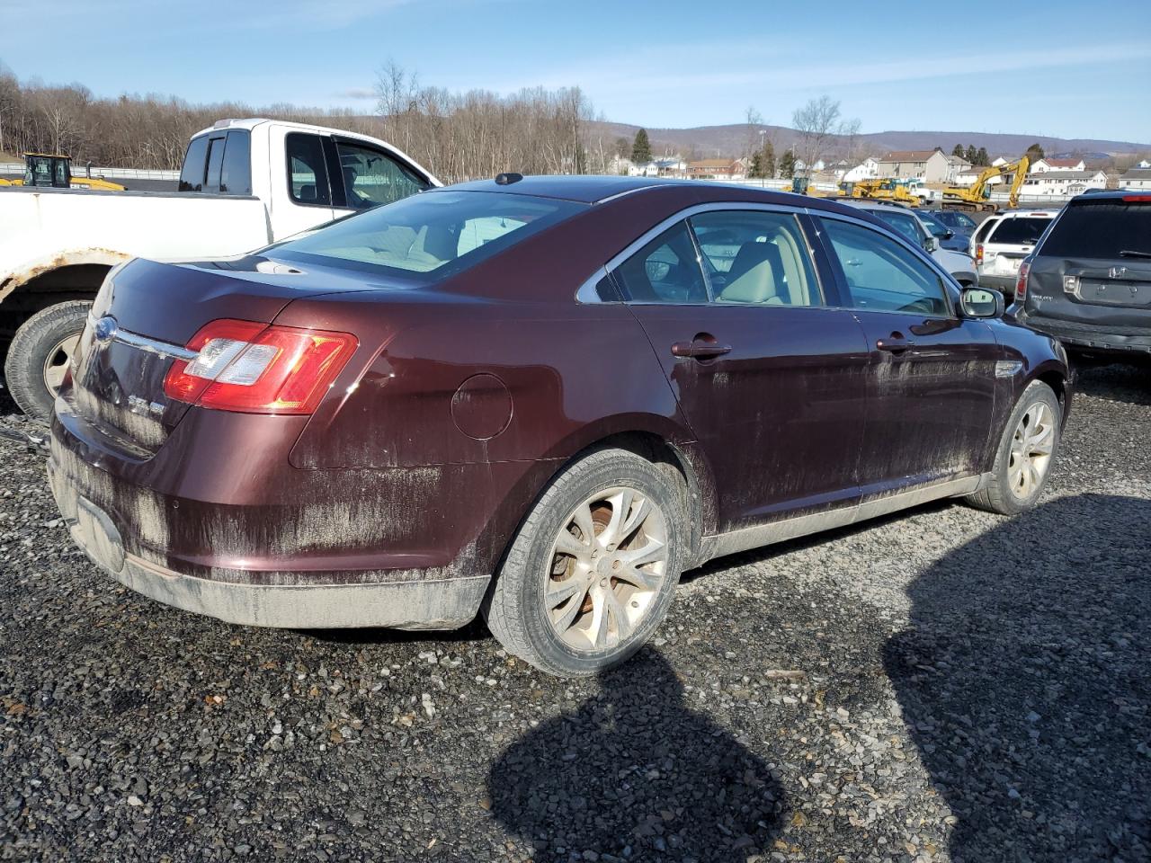 2010 Ford Taurus VIN 1FAHP2HW0AG166438 Copart auction photo, front end damage thumbnail 3