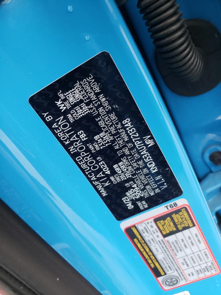 2023 KIA Soul VIN KNDJ53AU7P7213148 Copart auction photo, front end damage thumbnail 15