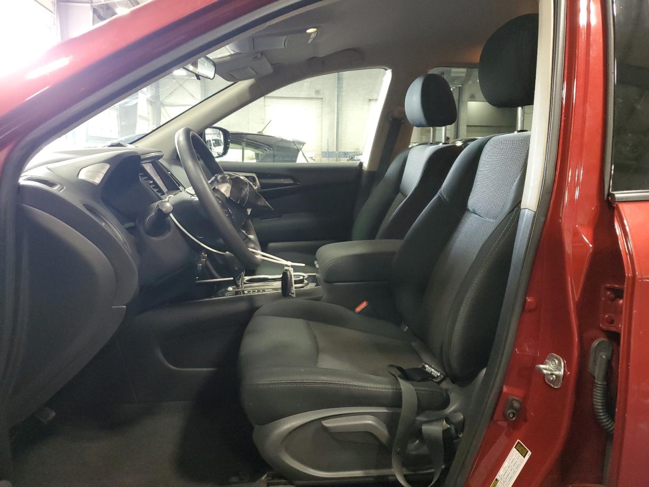 2017 Nissan Pathfinder VIN 5N1DR2MM5HC698319 Copart auction photo, front end damage thumbnail 7
