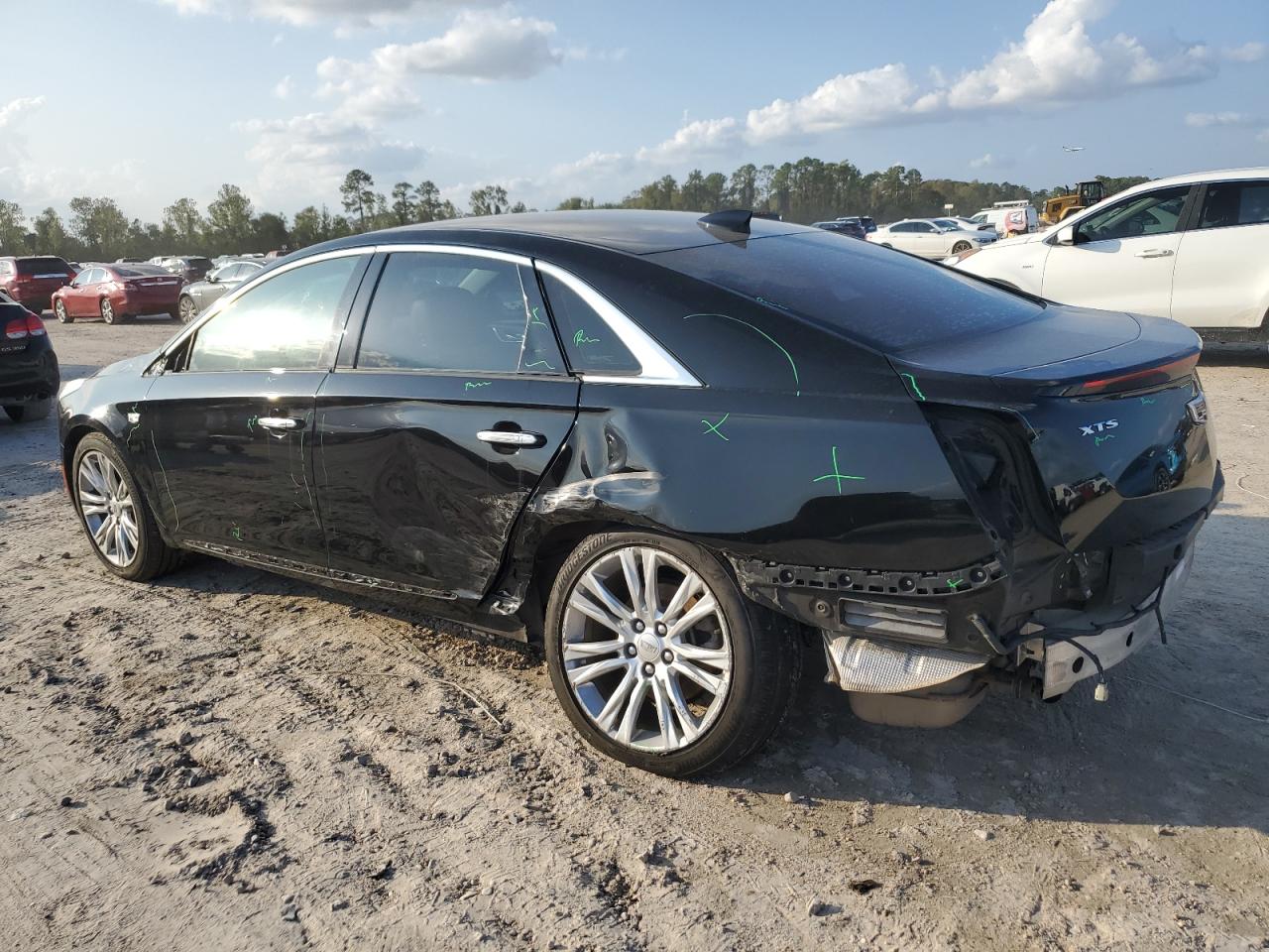 2019 Cadillac XTS VIN 2G61M5S36K9115355 Copart auction photo, side / rear end damage thumbnail 2