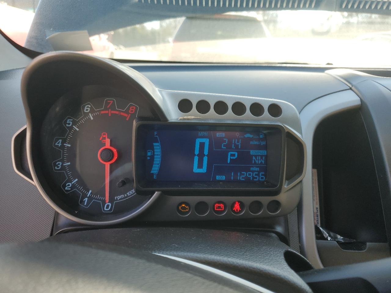 2014 Chevrolet Sonic VIN 1G1JC5SH2E4234760 Copart auction photo, all over damage thumbnail 9
