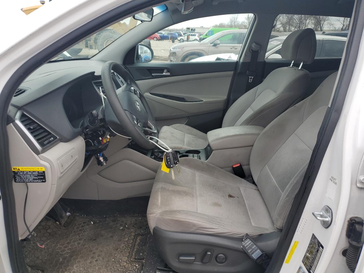 2018 Hyundai Tucson VIN KM8J33A40JU684293 Copart auction photo, vandalism / side damage thumbnail 7