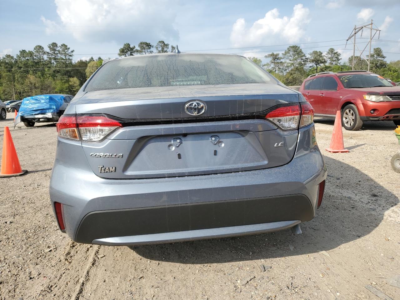 2022 Toyota Corolla VIN 5YFEPMAE3NP345362 Copart auction photo, side damage thumbnail 6