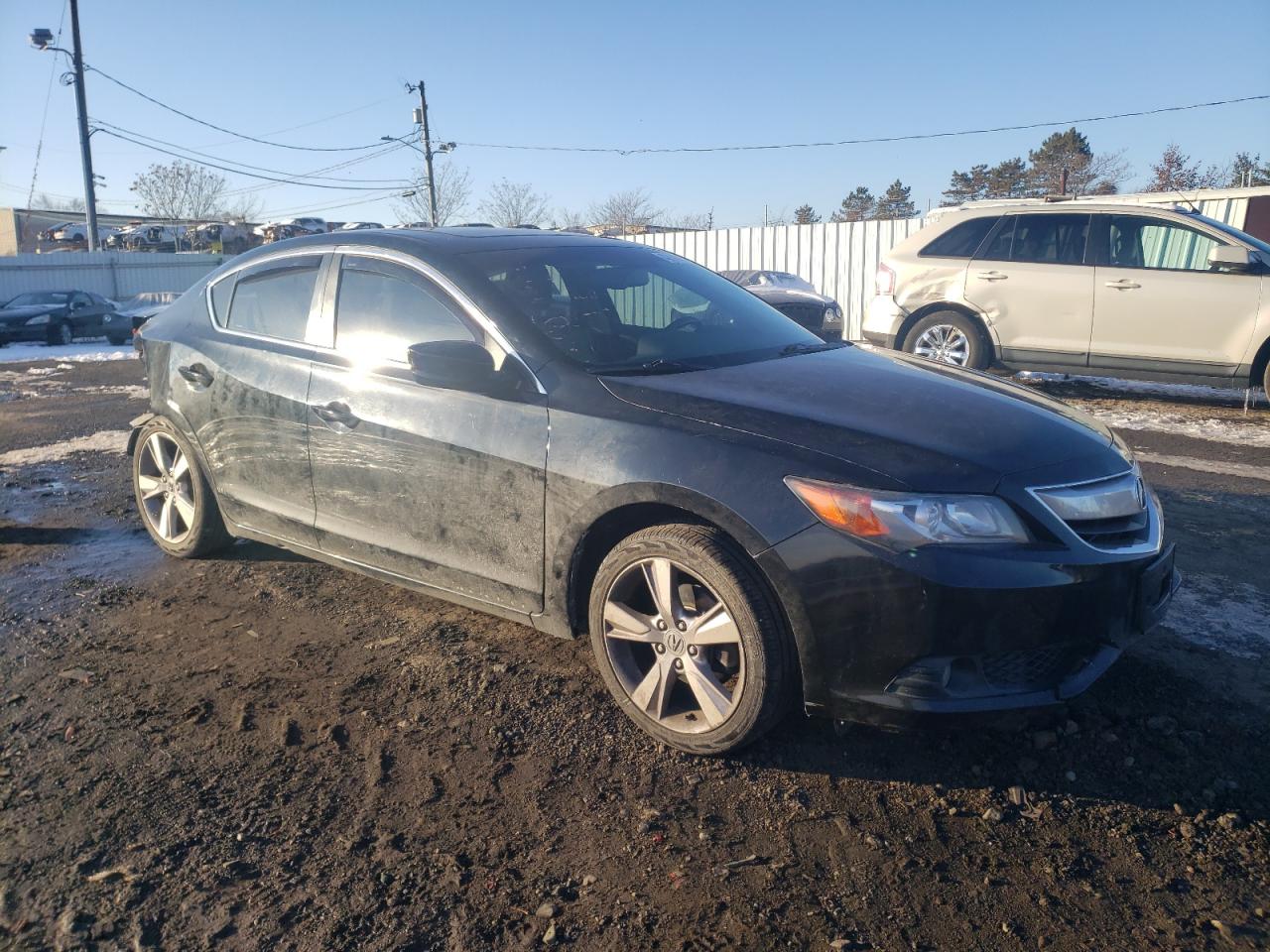2015 Acura ILX VIN 19VDE1F58FE005662 Copart auction photo, rear end / side damage thumbnail 4