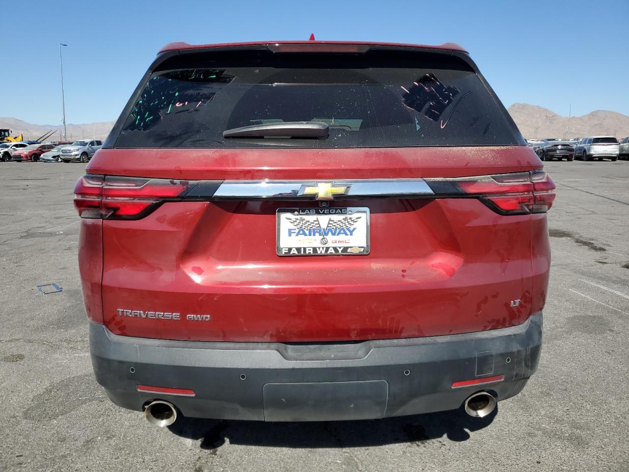 2022 Chevrolet Traverse VIN 1GNEVGKW6NJ107130 Copart auction photo, side damage thumbnail 6