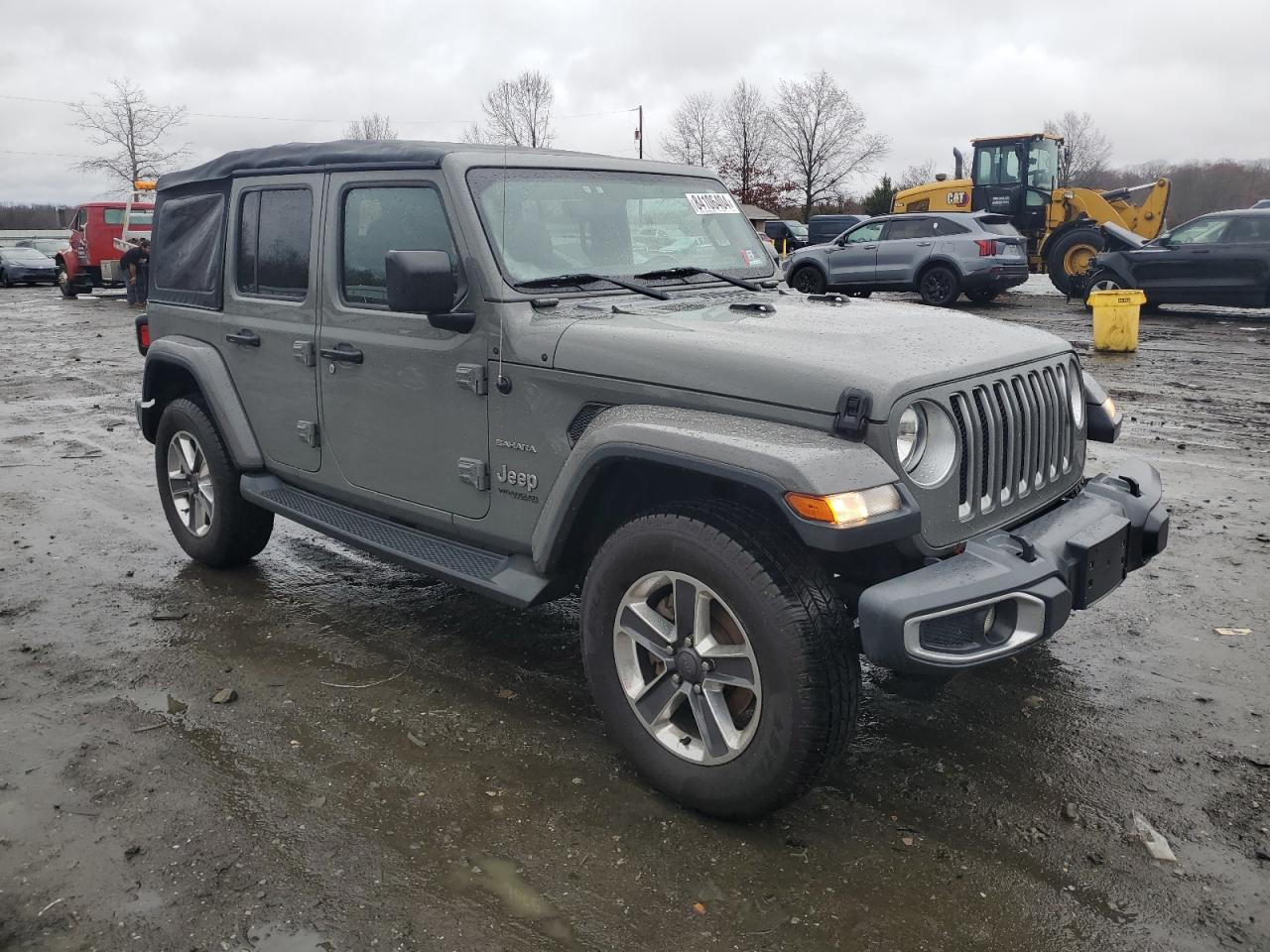 2018 Jeep Wrangler VIN 1C4HJXEN2JW251050 Copart auction photo, rear end / minor dent/scratches damage thumbnail 4