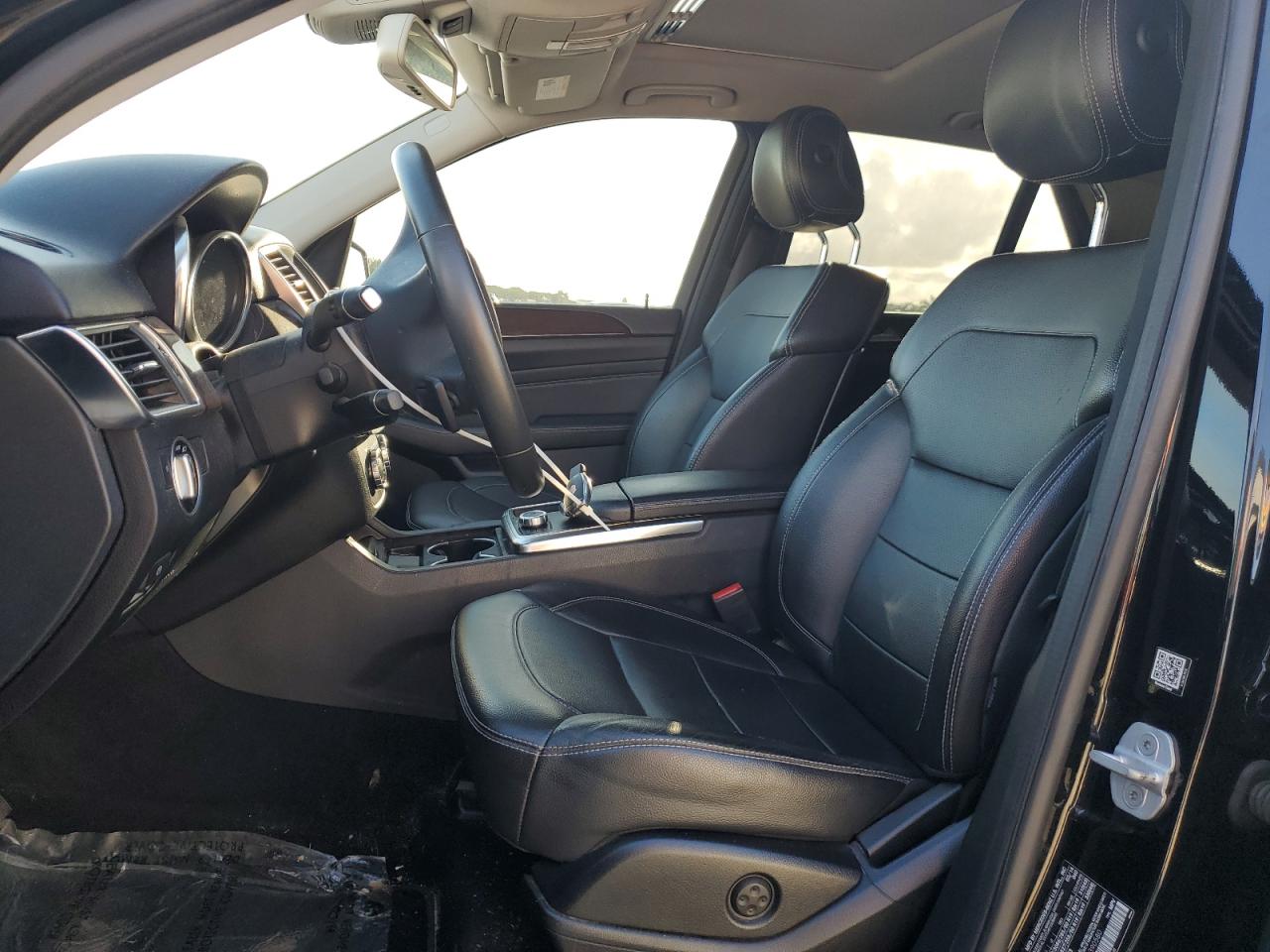 2014 Mercedes-Benz M-klasse VIN 4JGDA5HB9EA390580 Copart auction photo, side damage thumbnail 7
