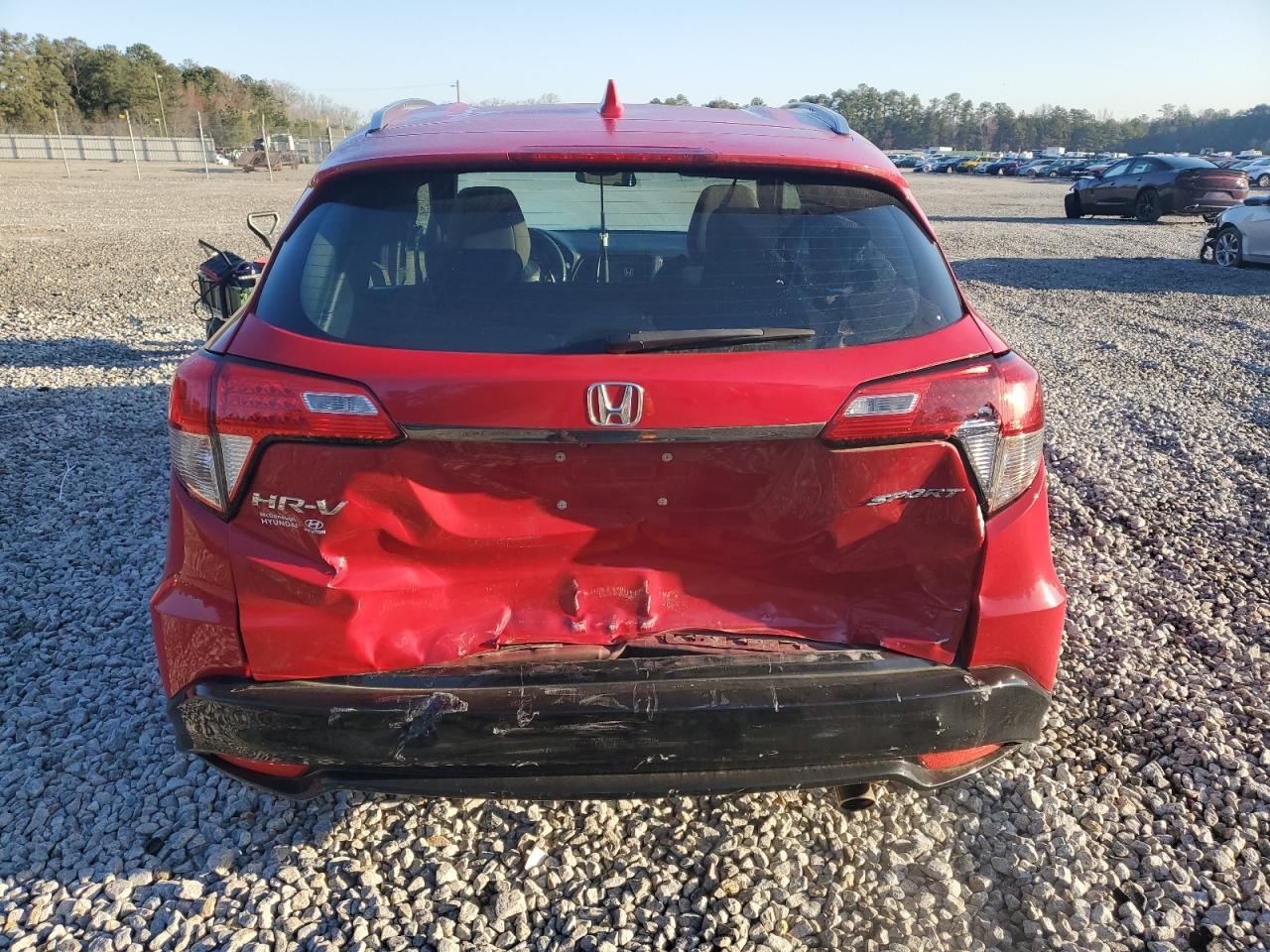 2020 Honda HR-V VIN 3CZRU5H14LM717437 Copart auction photo, rear end damage thumbnail 6