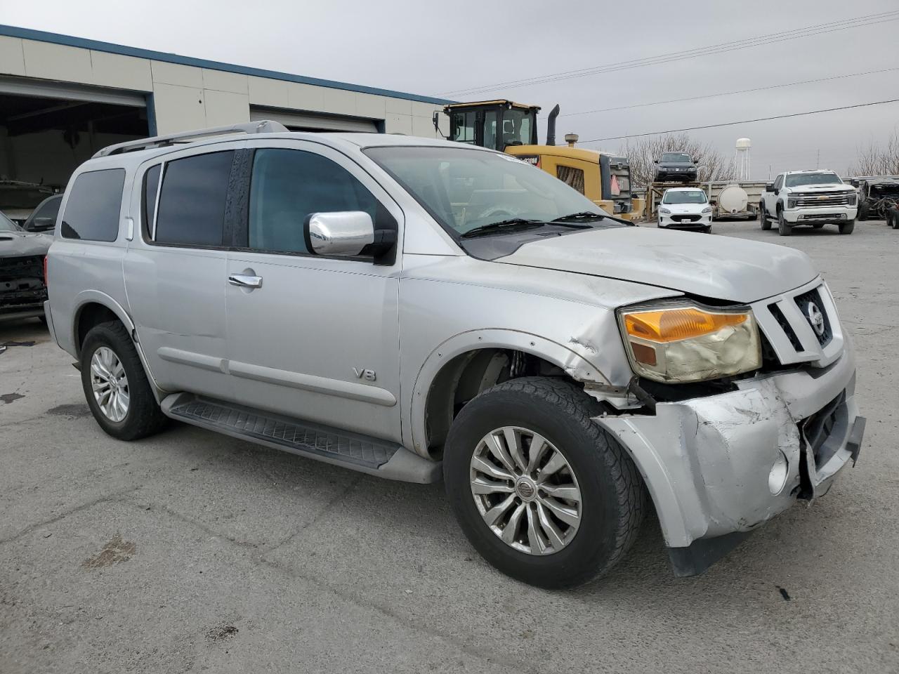 2008 Nissan Armada VIN 5N1AA08C38N624885 Copart auction photo, front end damage thumbnail 4