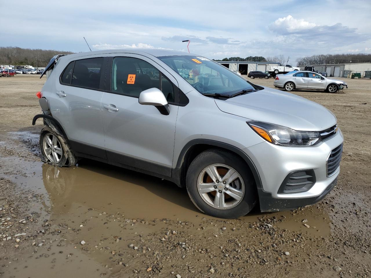 2022 Chevrolet Trax VIN KL7CJKSM2NB556163 Copart auction photo, rear end / side damage thumbnail 4