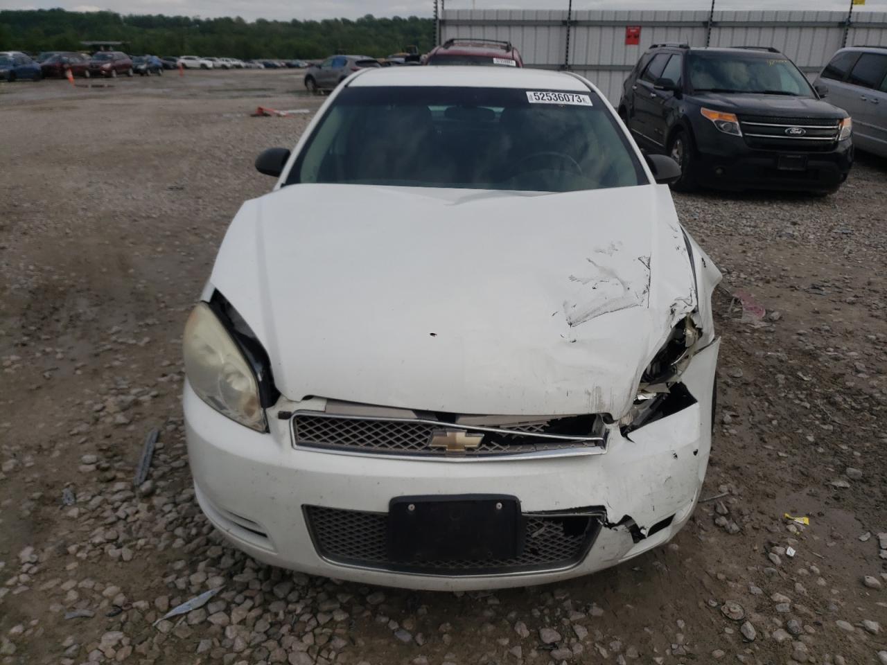 2012 Chevrolet Impala VIN 2G1WG5E3XC1147949 Copart auction photo, front end damage thumbnail 5