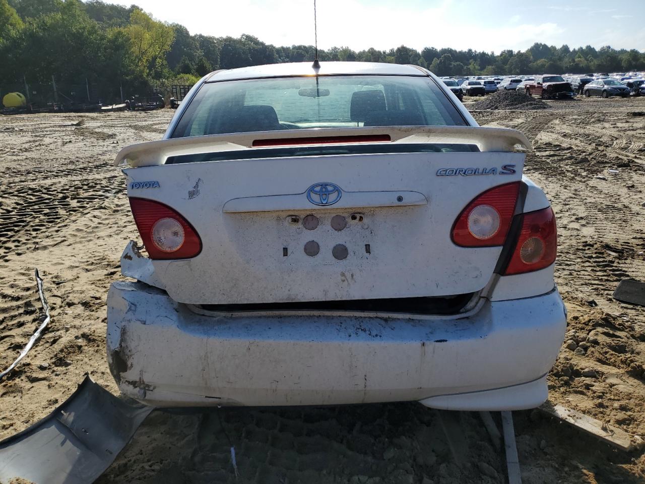 2005 Toyota Corolla VIN 2T1BR32E25C455390 Copart auction photo, rear end / all over damage thumbnail 6