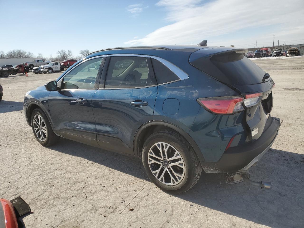 2020 Ford Escape VIN 1FMCU9H61LUC78221 Copart auction photo, front end / rear end damage thumbnail 2