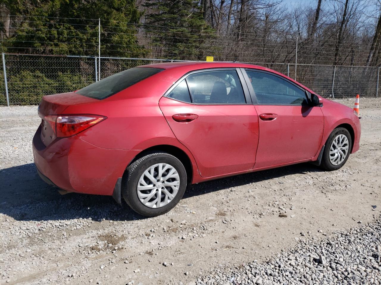 2019 Toyota Corolla VIN 2T1BURHE9KC157004 Copart auction photo, front end damage thumbnail 3