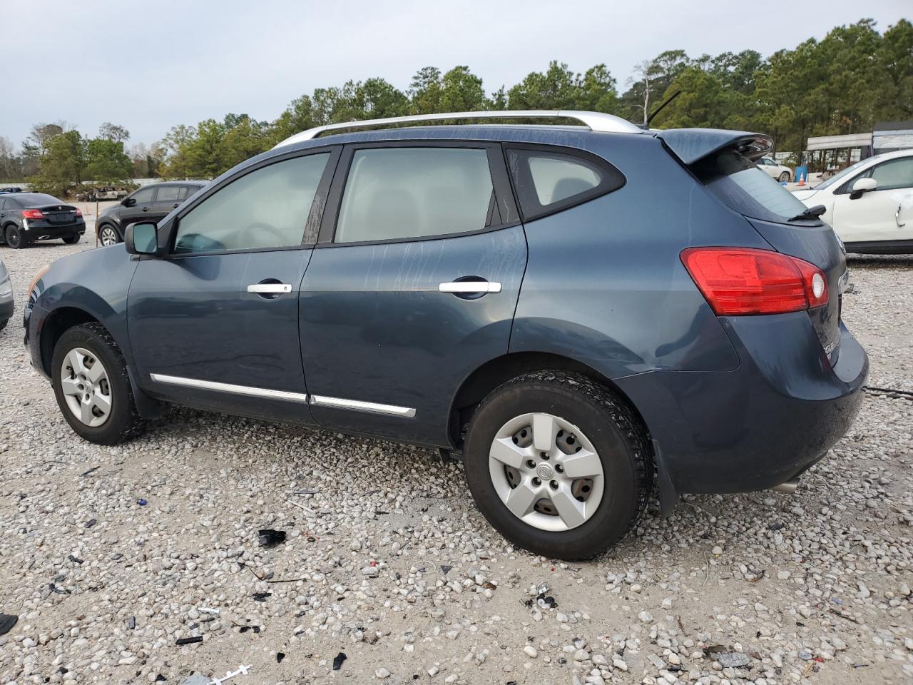 2015 Nissan Rogue VIN JN8AS5MTXFW664395 Copart auction photo, side / undercarriage damage thumbnail 2