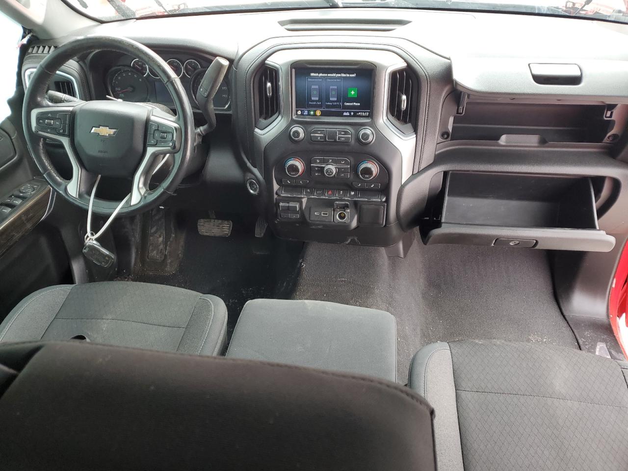 2019 Chevrolet Silverado VIN 1GCRYDED9KZ188423 Copart auction photo, side / undercarriage damage thumbnail 8