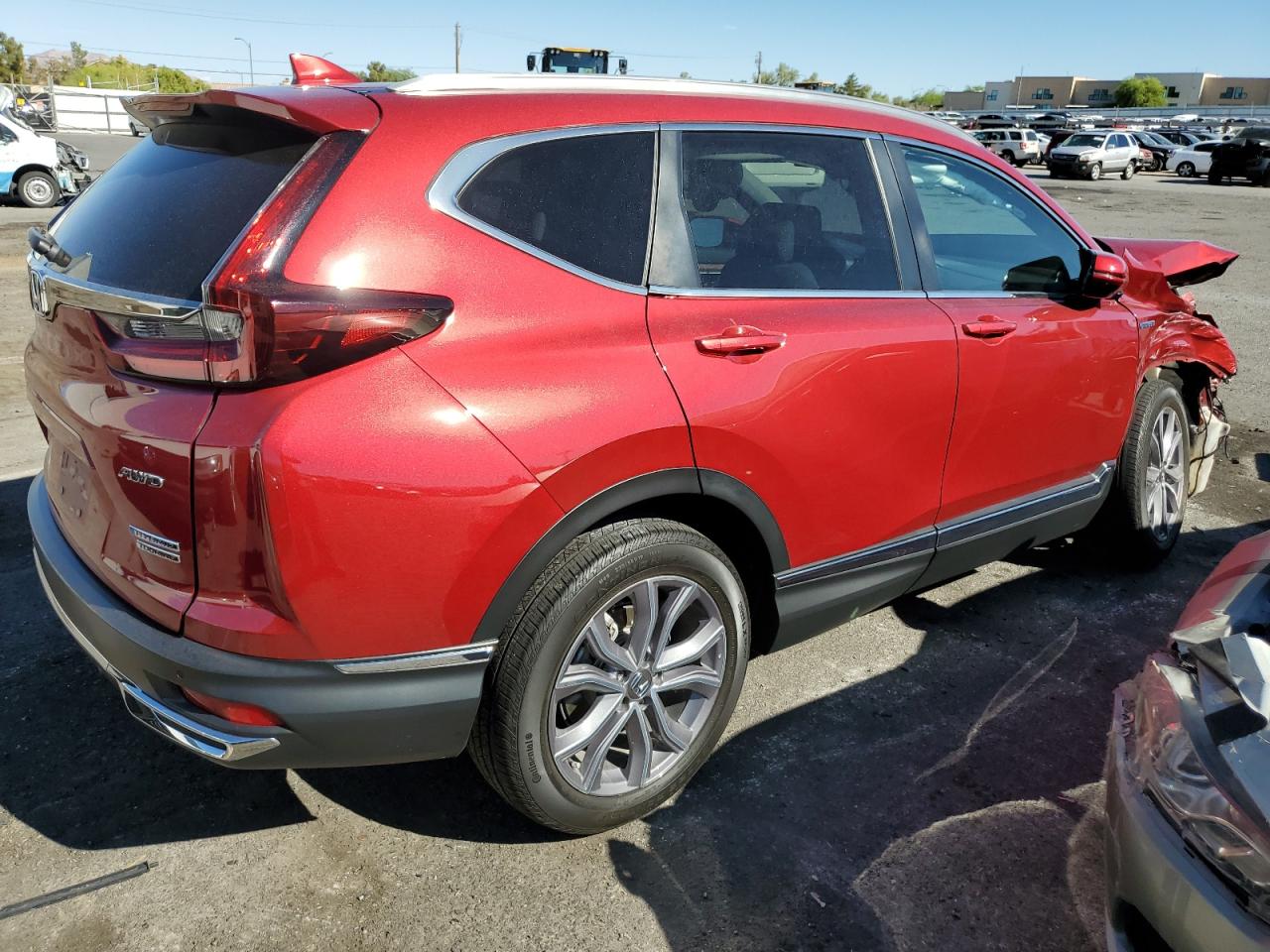 2020 Honda CR-V VIN 7FART6H95LE004835 Copart auction photo, front end damage thumbnail 3