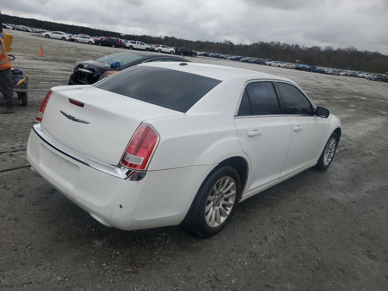 2013 Chrysler 300 VIN 2C3CCAAG7DH523771 Copart auction photo, water/flood damage thumbnail 3