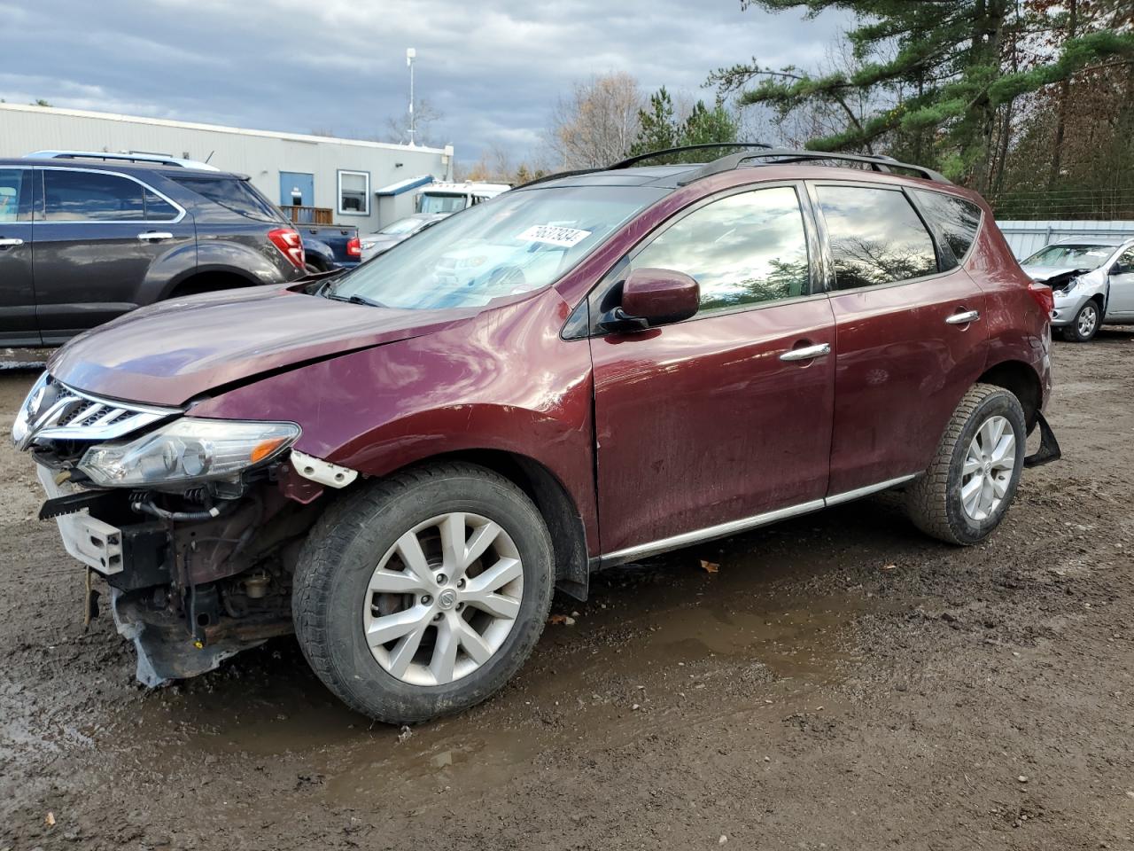2011 Nissan Murano VIN JN8AZ1MWXBW184866