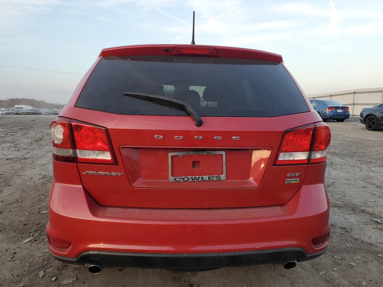 2018 Dodge Journey VIN 3C4PDCEG8JT463003 Copart auction photo, burn - engine damage thumbnail 6