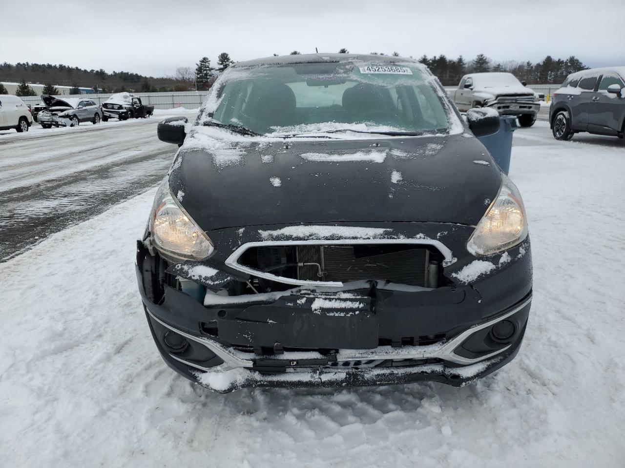 2019 Mitsubishi Mirage VIN ML32A3HJ9KH012918 Copart auction photo, front end / minor dent/scratches damage thumbnail 5