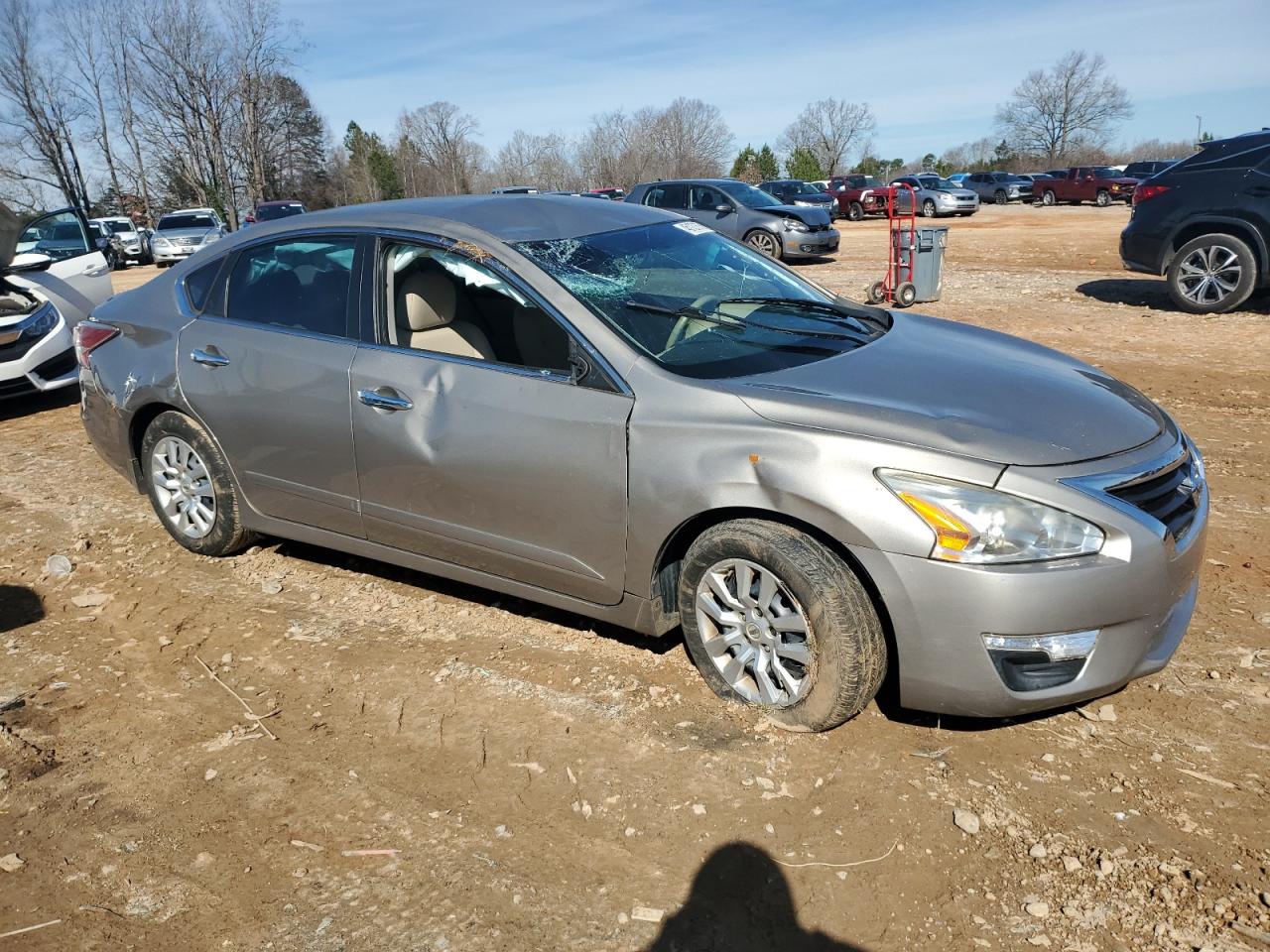 2015 Nissan Altima VIN 1N4AL3AP6FC571191 Copart auction photo, rollover damage thumbnail 4