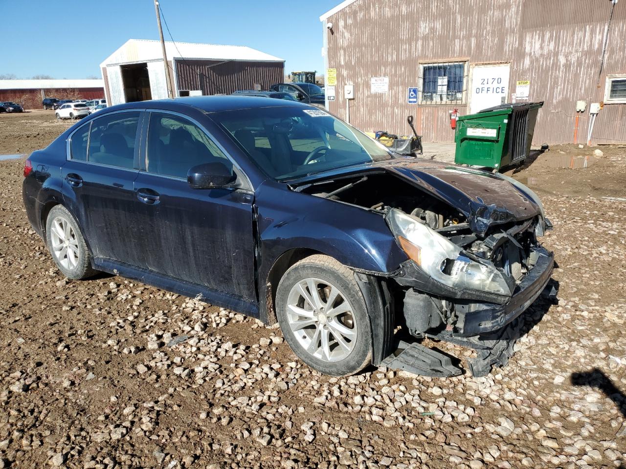 2014 Subaru Legacy VIN 4S3BMCC67E3020878 Copart auction photo, front end damage thumbnail 4