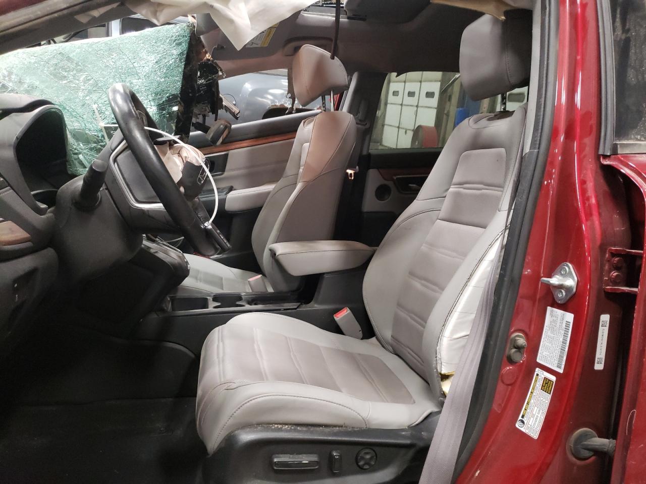 2022 Honda CR-V VIN 5J6RW2H87NL004770 Copart auction photo, rollover damage thumbnail 7