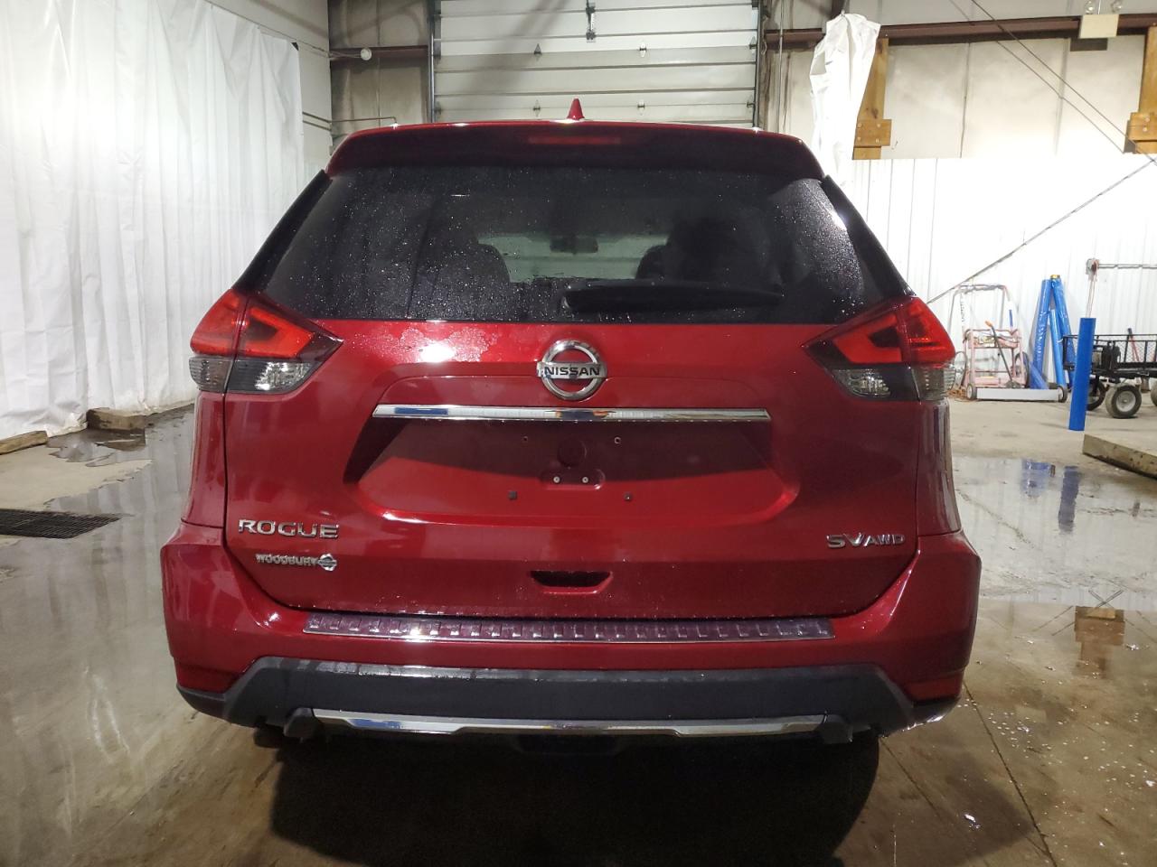 2017 Nissan Rogue VIN JN8AT2MV1HW265813 Copart auction photo, side / front end damage thumbnail 6