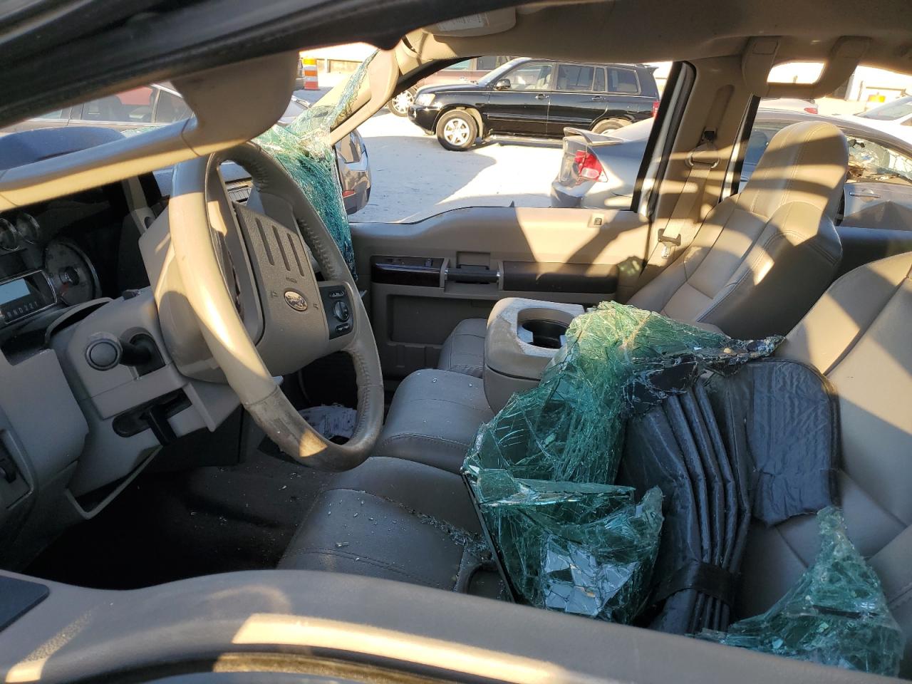 2008 Ford F250 VIN 1FTSW21R98EC30411 Copart auction photo, rollover damage thumbnail 7