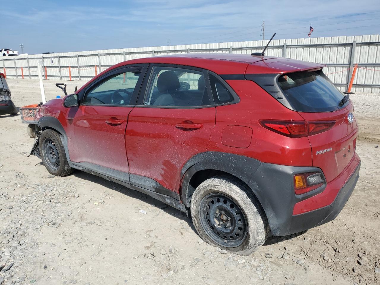 2020 Hyundai Kona VIN KM8K1CAA0LU528080 Copart auction photo, front end damage thumbnail 2