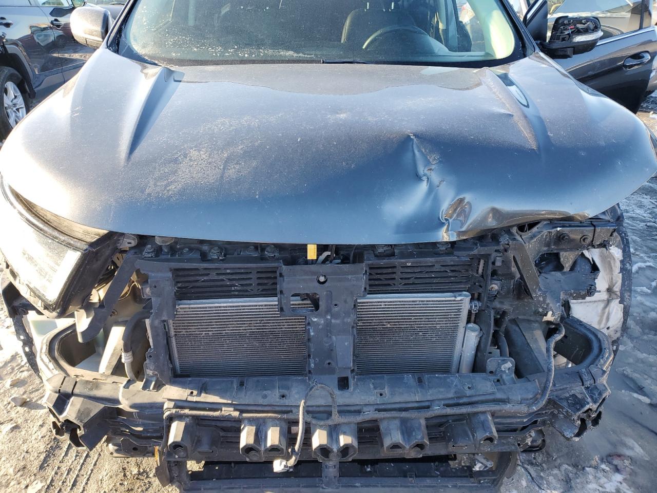 2016 Ford Edge VIN 2FMPK3K87GBC58436 Copart auction photo, front end / undercarriage damage thumbnail 12