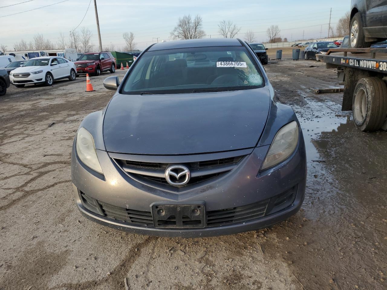 2010 Mazda 6 VIN 1YVHZ8BH2A5M33649 Copart auction photo, side / front end damage thumbnail 5