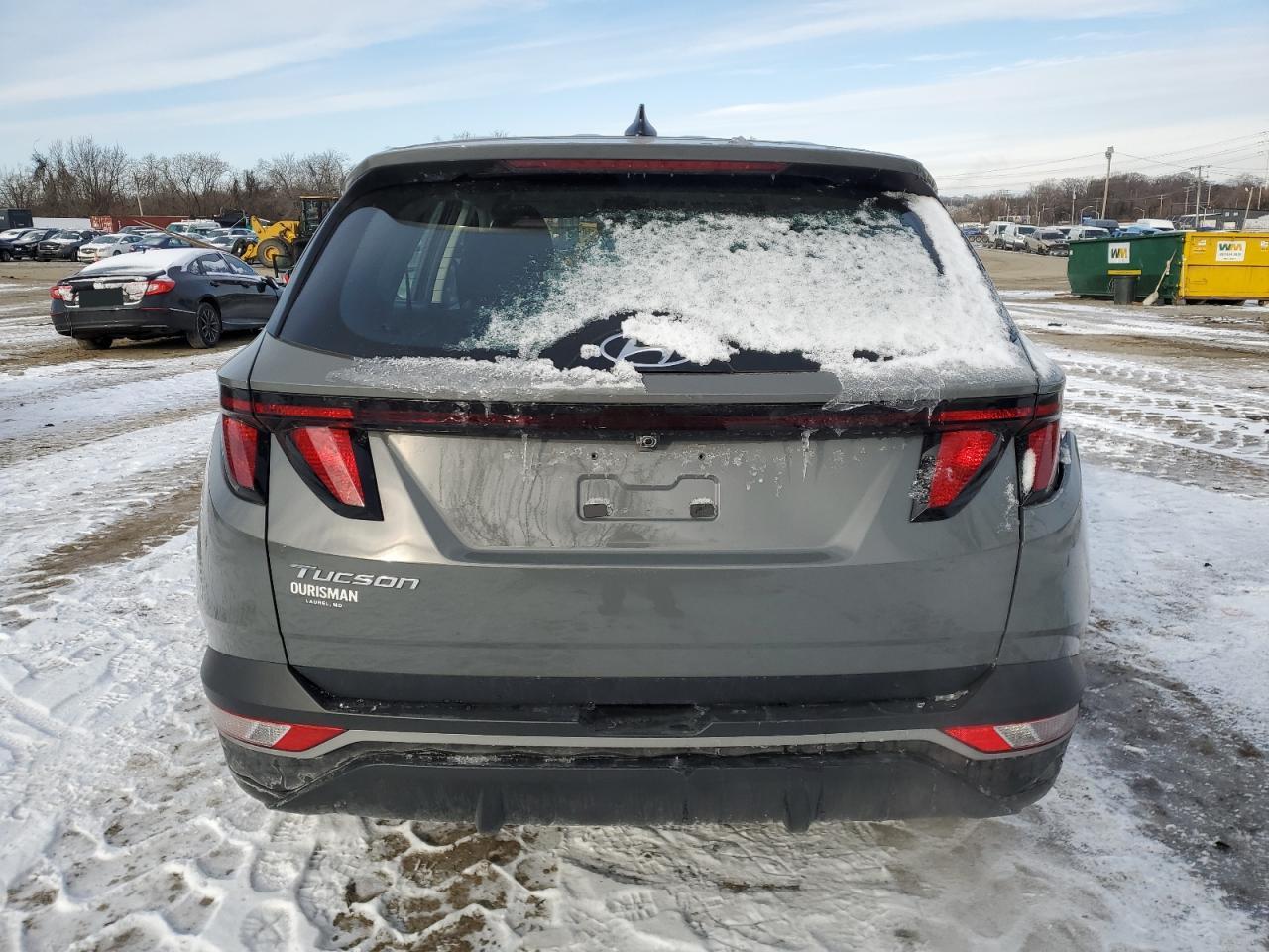 2024 Hyundai Tucson VIN 5NMJA3DE9RH315580 Copart auction photo, rear end / side damage thumbnail 6