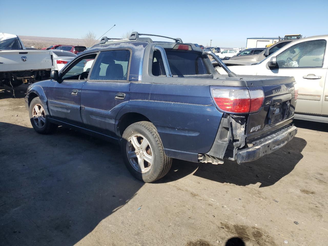 2005 Subaru Baja VIN 4S4BT62C857101551 Copart auction photo, rear end / undercarriage damage thumbnail 2