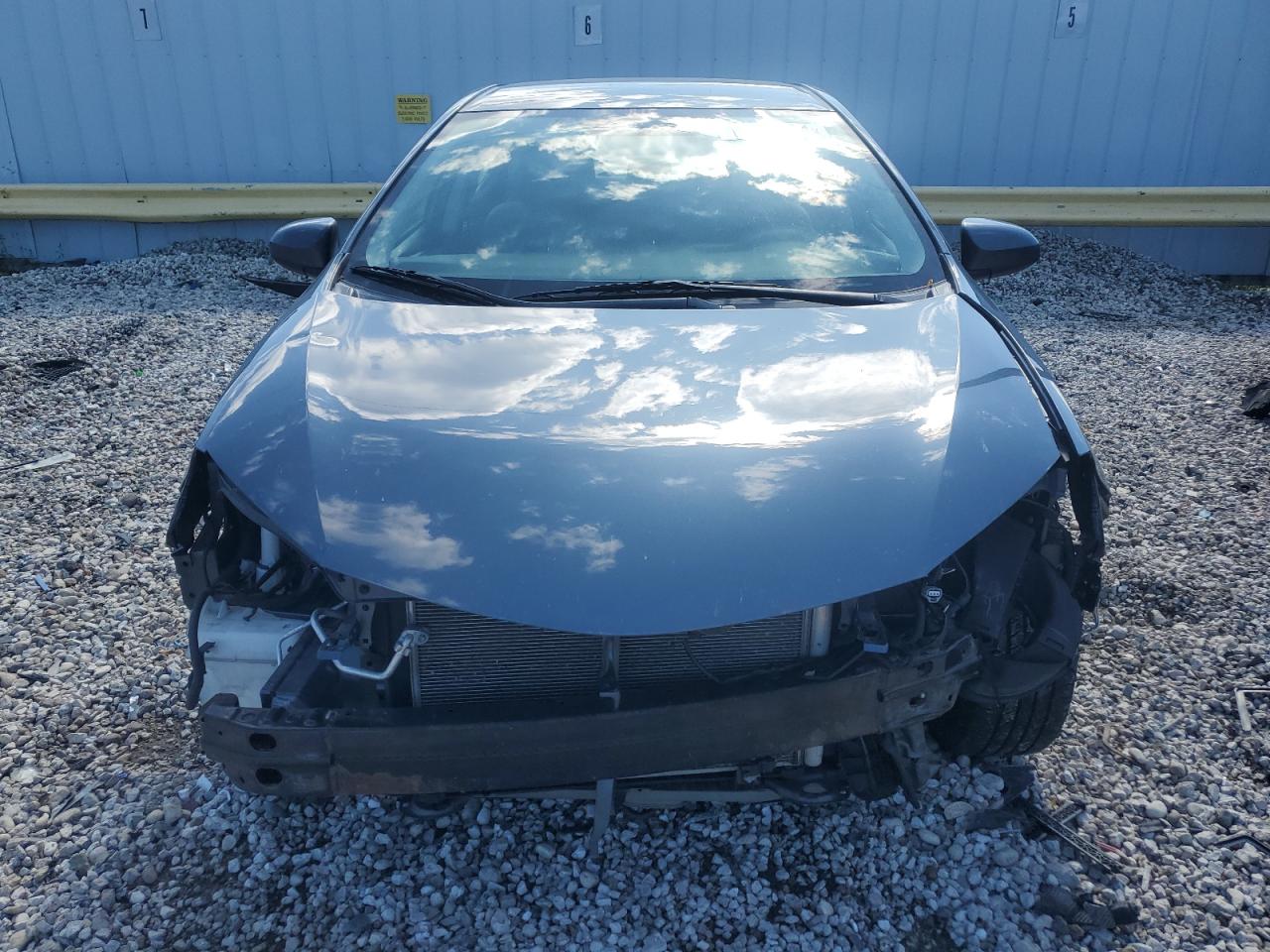 2015 Toyota Corolla VIN 2T1BURHEXFC478622 Copart auction photo, front end damage thumbnail 5