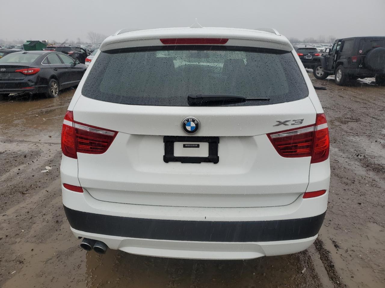 2014 BMW X3 VIN 5UXWX9C53E0D26501 Copart auction photo, front end damage thumbnail 6