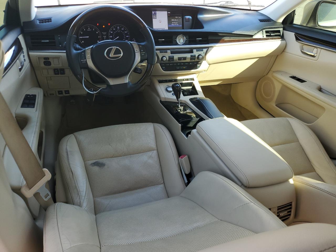 2013 Lexus ES VIN JTHBK1GG3D2014740 Copart auction photo, front end / rear end damage thumbnail 8
